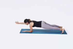 پلانک با لیفت بازو ( Plank With Arm Lift)